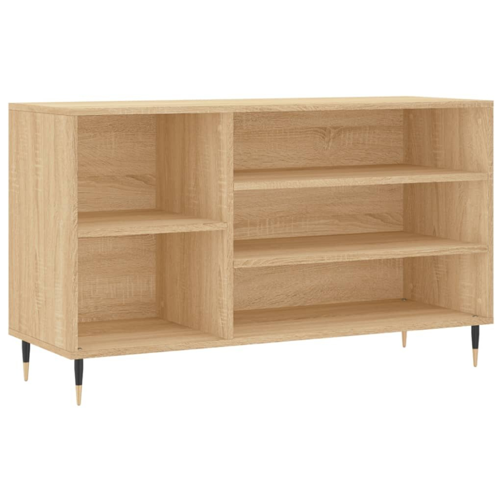 Vidaxl (Sonoma Oak) Shoe Cabinet Shoe Cupboard Shoe Storage Rack Shelf Engineered Wood
