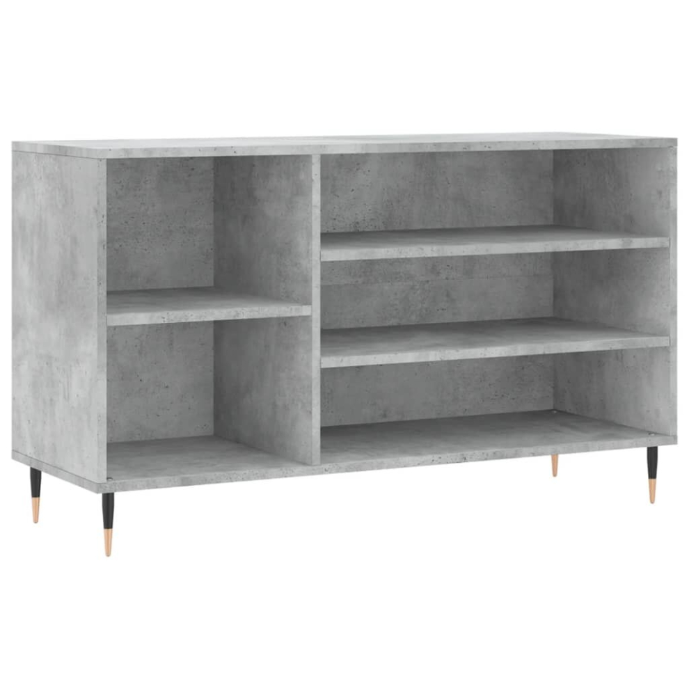 Vidaxl (Concrete Grey) Shoe Cabinet Shoe Cupboard Shoe Storage Rack Shelf Engineered Wood