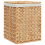 VidaXL vidaXL Laundry Baskets Storage Basket Laundry Baskets Box 2 pcs Water Hyacinth 9