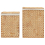 VidaXL vidaXL Laundry Baskets Storage Basket Laundry Baskets Box 2 pcs Water Hyacinth 6