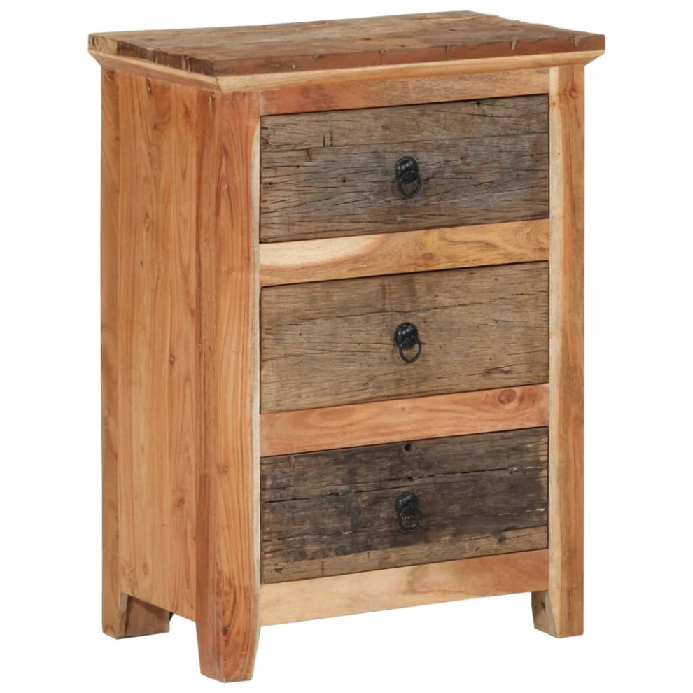 Vidaxl Side Cabinet Bedside Cabinet Sideboard Side Table Solid Wood Acacia
