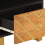 VidaXL (2 pcs) vidaXL Bedside Cabinet Nightstand Bed Table Brown and Black Solid Wood Mango 7