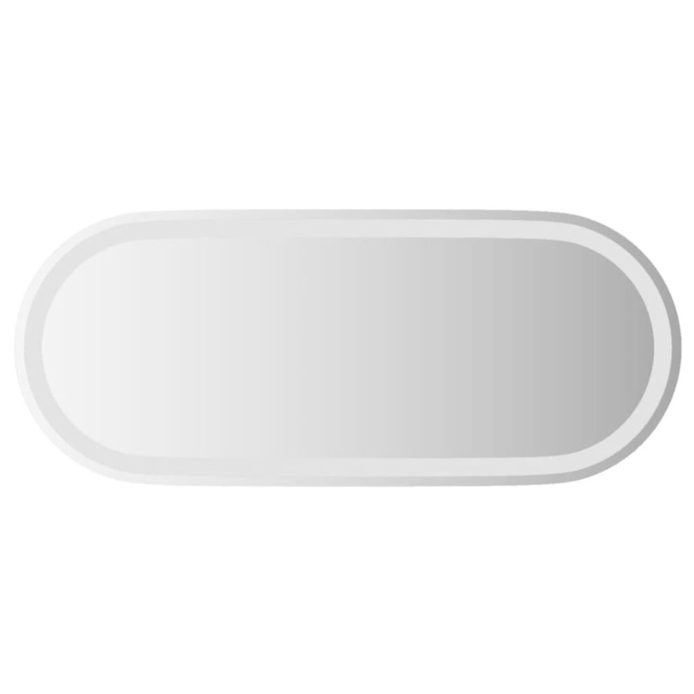Vidaxl (90 X 40 Cm) Led Bathroom Mirror Wall Mirror Wall Vanity Mirror With Led Light Oval