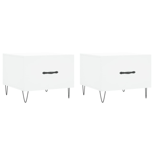 VidaXL (white) vidaXL Coffee Table Side Table Sofa Table Telephone Table Engineered Wood