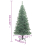 VidaXL vidaXL Artificial Christmas Tree Artificial Xmas Tree with Flocked Snow Green 7