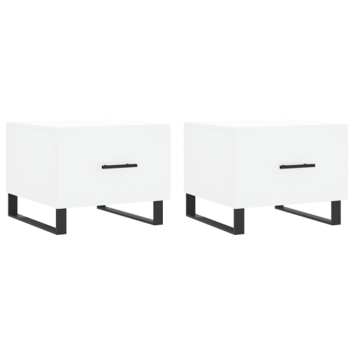 VidaXL (white) vidaXL Coffee Table Side Table Sofa Table Telephone Table Engineered Wood 1