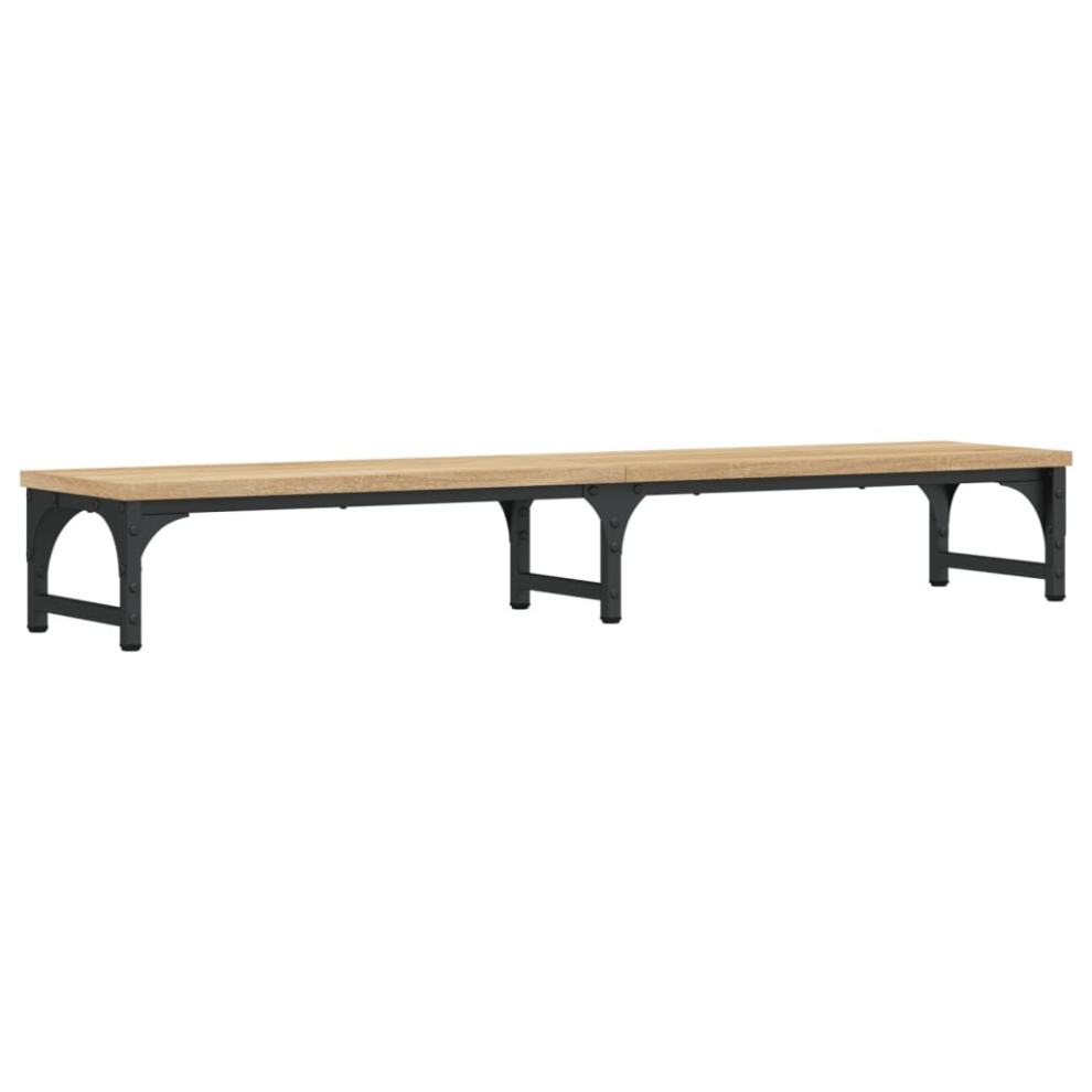 Vidaxl (Sonoma Oak, 105 X 23 X 15.5 Cm) Monitor Stand Riser Display Stand Printer Monitor Mount Engineered Wood
