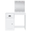 VidaXL (white) vidaXL Dressing Table with LED Lights Makeup Table Vanity Desk Cosmetic Table 5