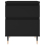 VidaXL (black, 2 pcs) vidaXL Bedside Cabinets Nightstand Side Table Bed Cabinet Engineered Wood 6