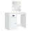 VidaXL (white) vidaXL Dressing Table with LED Lights Makeup Table Vanity Desk Cosmetic Table 2