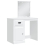 VidaXL (white) vidaXL Dressing Table with LED Lights Makeup Table Vanity Desk Cosmetic Table 3