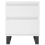 VidaXL (white, 2 pcs) vidaXL Bedside Cabinets Nightstand Side Table Bed Cabinet Engineered Wood 6