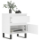 VidaXL (white, 2 pcs) vidaXL Bedside Cabinets Nightstand Side Table Bed Cabinet Engineered Wood 3