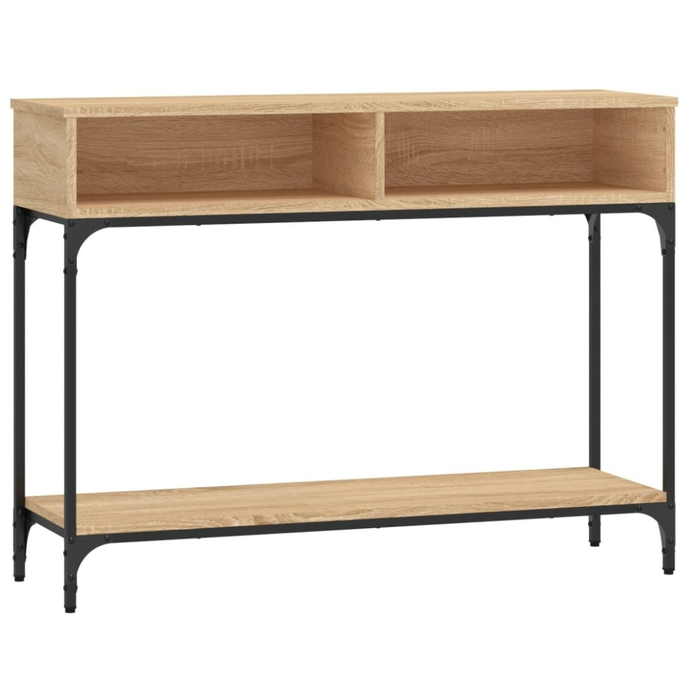 (sonoma oak) vidaXL Console Table End Table Hallway Stand Side Sofa Table Engineered Wood