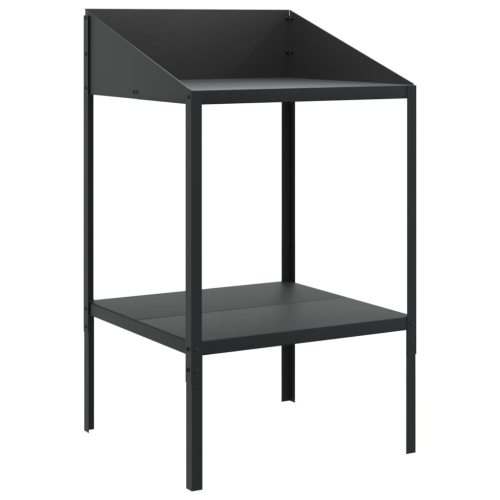 (56.5 x 54.5 x 100 cm) vidaXL Plant Stand Plant Pot Stand Plant Holder Anthracite Galvanised Steel