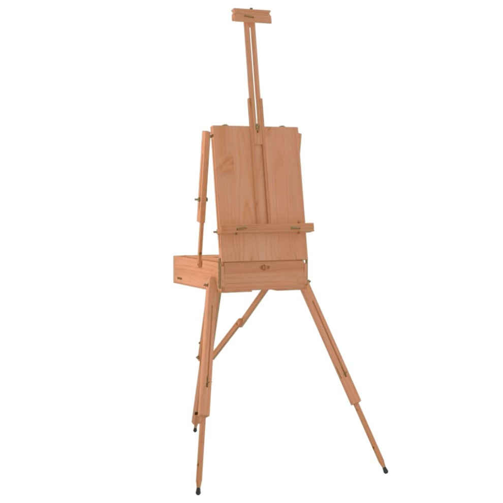 Vidaxl Easel Stand Wooden Artist Easel Floor Studio Easel Solid Beech Wood
