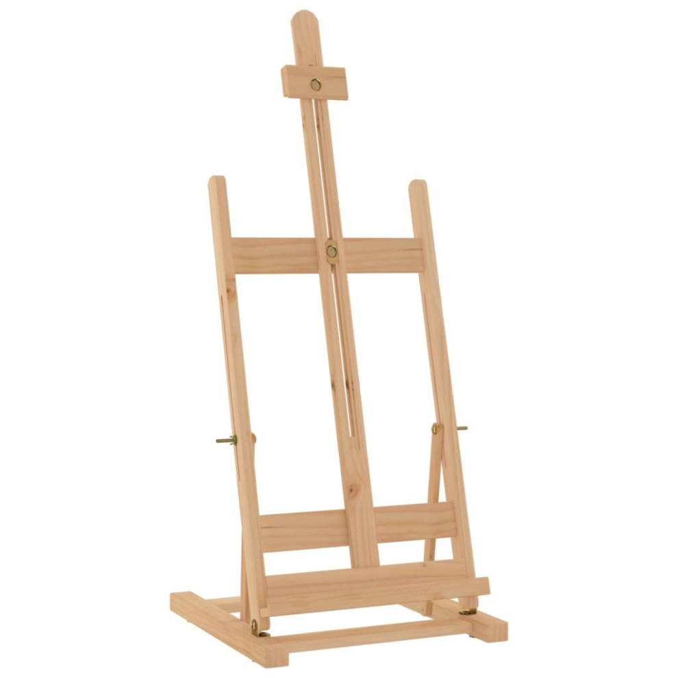 vidaXL Table Easel Wooden Art Easel Adjustable Table Box Easel Solid Wood Pine