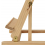 VidaXL vidaXL Table Easel Wooden Art Easel Adjustable Table Box Easel Solid Wood Pine 7