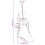 VidaXL vidaXL Easel Stand Wooden Artist Easel Floor Studio Easel Solid Beech Wood 4
