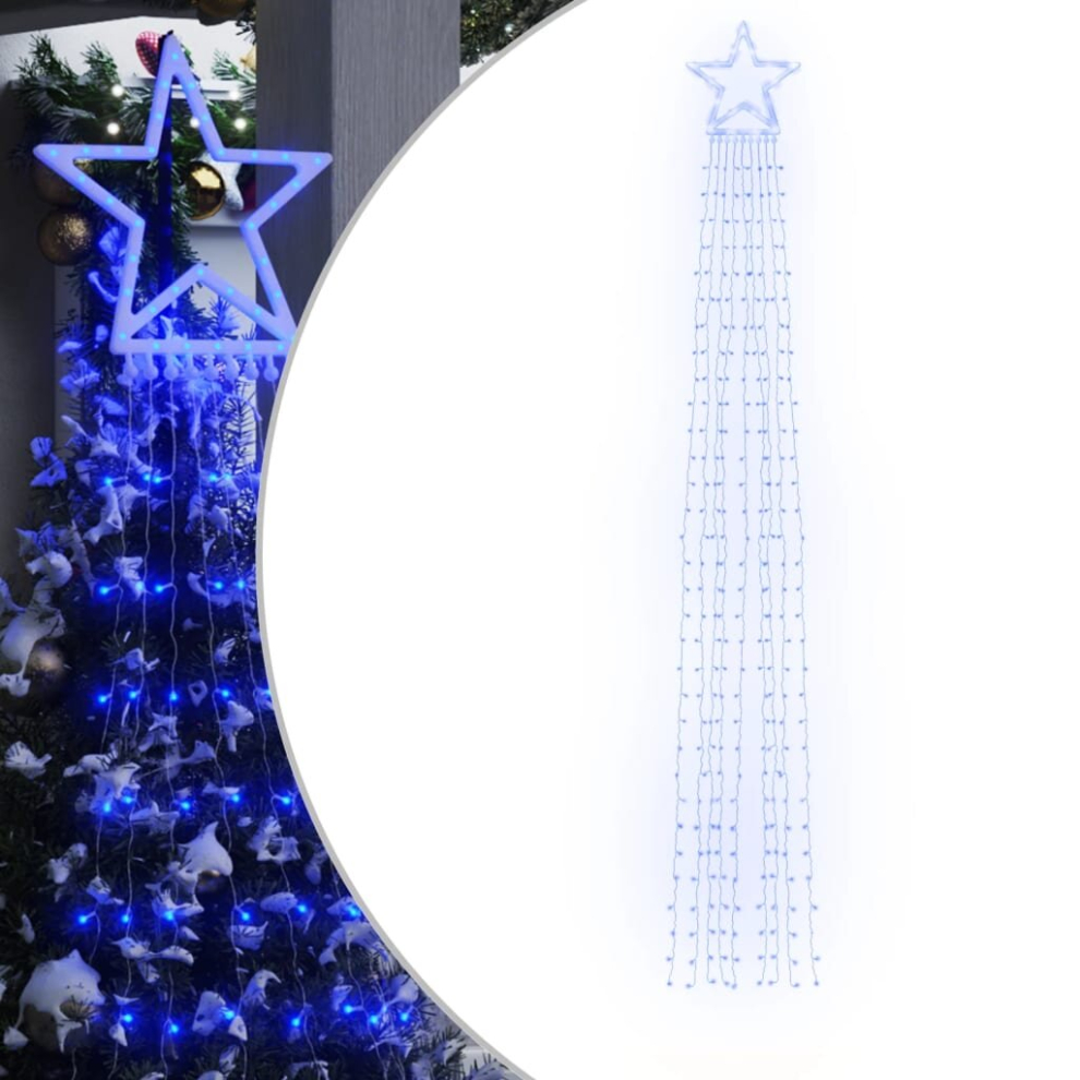 Vidaxl (Blue) Christmas Tree Light Pre Lit Xmas String Lights Indoor Outdoor 320 Leds Blue