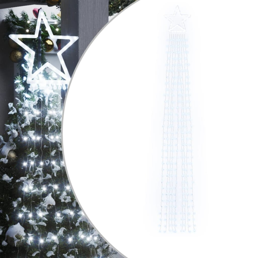 Vidaxl (Cold ) Christmas Tree Light Pre Lit Xmas String Lights Indoor Outdoor 320 Leds White
