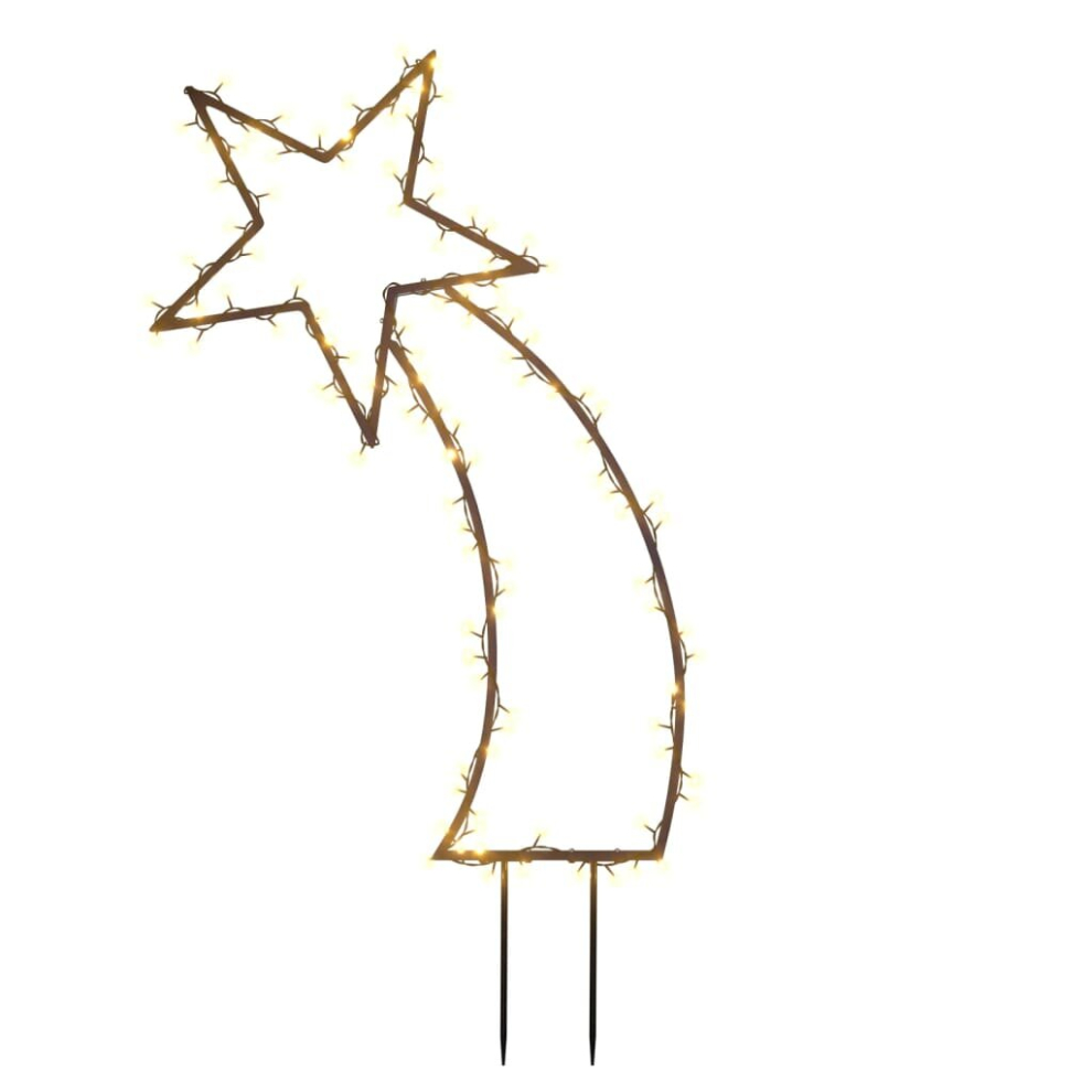 Vidaxl Christmas Light Decoration Stake Light With Spikes Meteor 115 Leds
