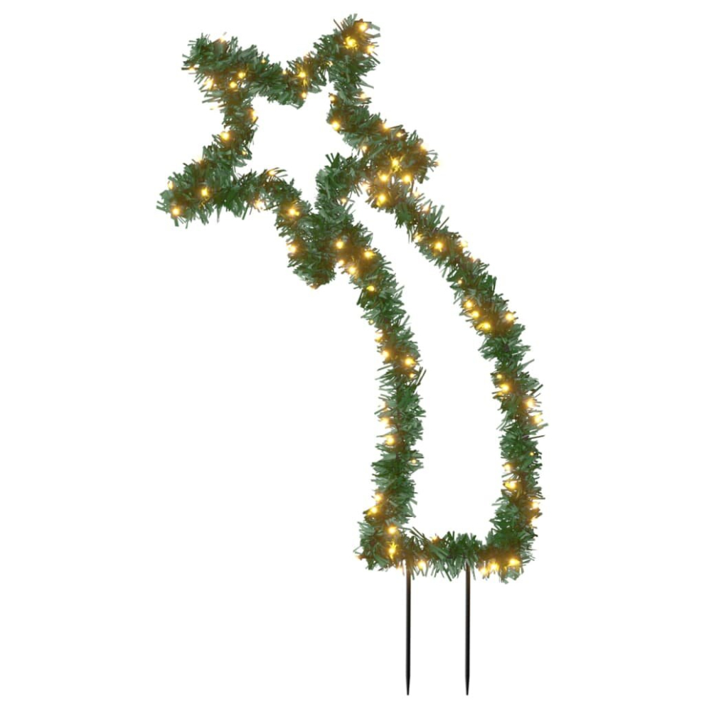 Vidaxl Christmas Light Decoration Stake Light With Spikes Meteor 115 Leds