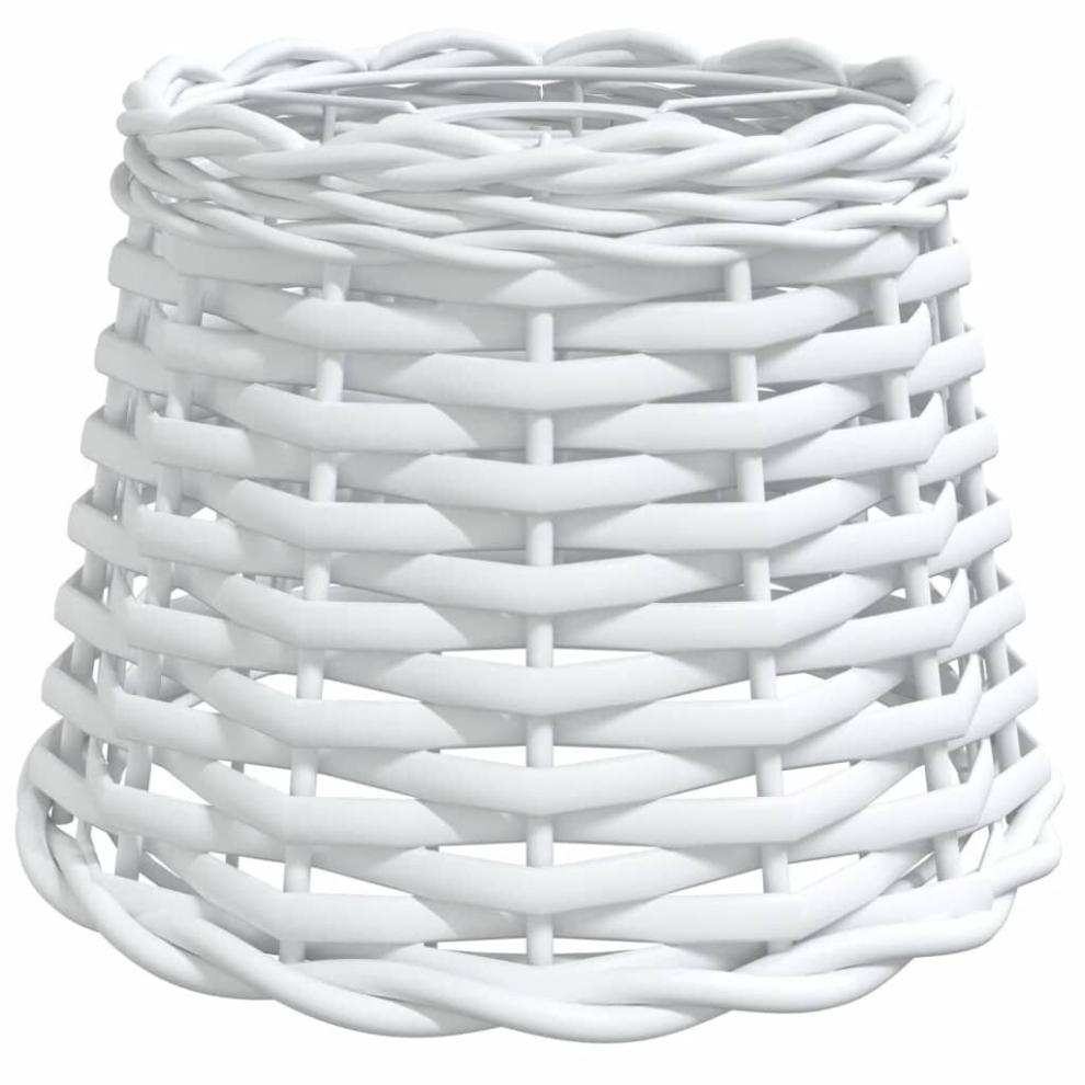 vidaXL Lamp Shade Table Lamp Shade Bedroom Bedside Light Shade White Wicker