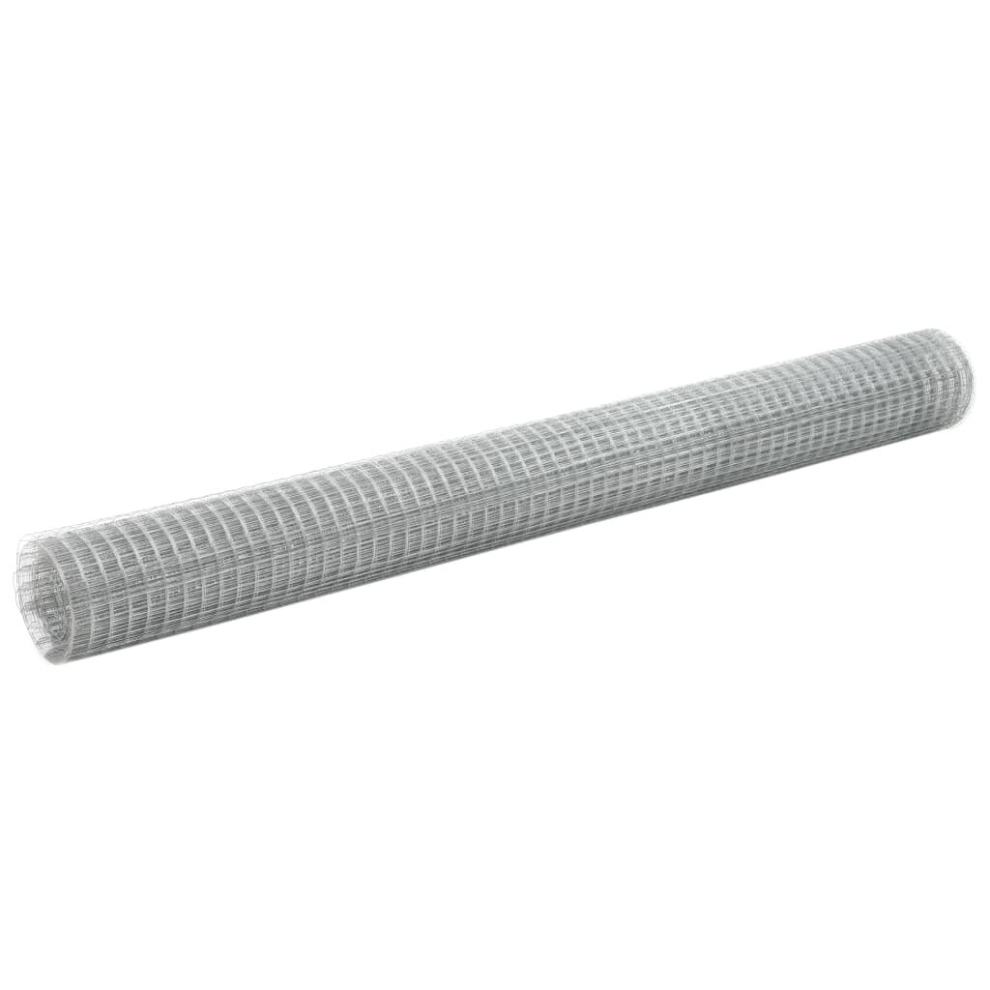 Vidaxl (10 X 1.5 M/ 19 X 19 Mm) Wire Netting Garden Wire Mesh Enclosure Fence Square 0.9Mm Galvanised