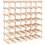 VidaXL (42 bottle) vidaXL Wine Rack Drinking Rack Wine Shelf Wine Bottle Holder Solid Wood Pine 1