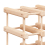 VidaXL (42 bottle) vidaXL Wine Rack Drinking Rack Wine Shelf Wine Bottle Holder Solid Wood Pine 6