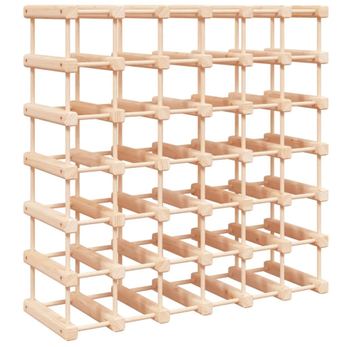 VidaXL (42 bottle) vidaXL Wine Rack Drinking Rack Wine Shelf Wine Bottle Holder Solid Wood Pine 1