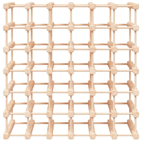 VidaXL (42 bottle) vidaXL Wine Rack Drinking Rack Wine Shelf Wine Bottle Holder Solid Wood Pine 2
