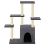 VidaXL (dark grey) vidaXL Cat Tree with Sisal Scratching Posts Cat Scratching Tower Cat Climber 3