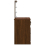 VidaXL (brown oak) vidaXL Dressing Table with LED Lights Makeup Table Vanity Desk Cosmetic Table 6