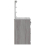 VidaXL (grey sonoma) vidaXL Dressing Table with LED Lights Makeup Table Vanity Desk Cosmetic Table 6