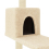 VidaXL (cream) vidaXL Cat Tree Cat Tower with Sisal Scratching Posts Activity Centre Cream 6