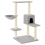 VidaXL (light grey) vidaXL Cat Tree Cat Tower with Sisal Scratching Posts Activity Centre Cream 1