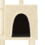 VidaXL (cream) vidaXL Cat Tree with Sisal Scratching Posts Pet Cat Scratch Tower Light Grey 5