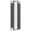 VidaXL (30 x 80 cm) vidaXL Wall Mirror Hallway Makeup Mirror Hanging Mirror Black Rectangle Iron 5