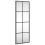 VidaXL (30 x 80 cm) vidaXL Wall Mirror Hallway Makeup Mirror Hanging Mirror Black Rectangle Iron 2