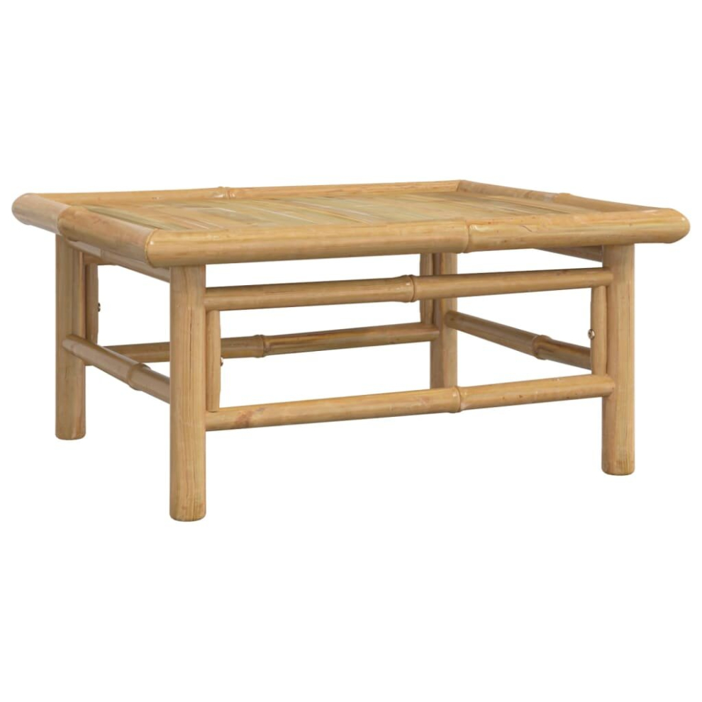vidaXL Garden Table 65x55x30 cm Bamboo Patio Outdoor Picnic Coffee Tea Table