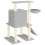 VidaXL (light grey) vidaXL Cat Tree Cat Tower with Sisal Scratching Posts Cat Cando Light Grey 5