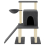 VidaXL (dark grey) vidaXL Cat Tree Cat Tower with Sisal Scratching Posts Cat Cando Light Grey 3