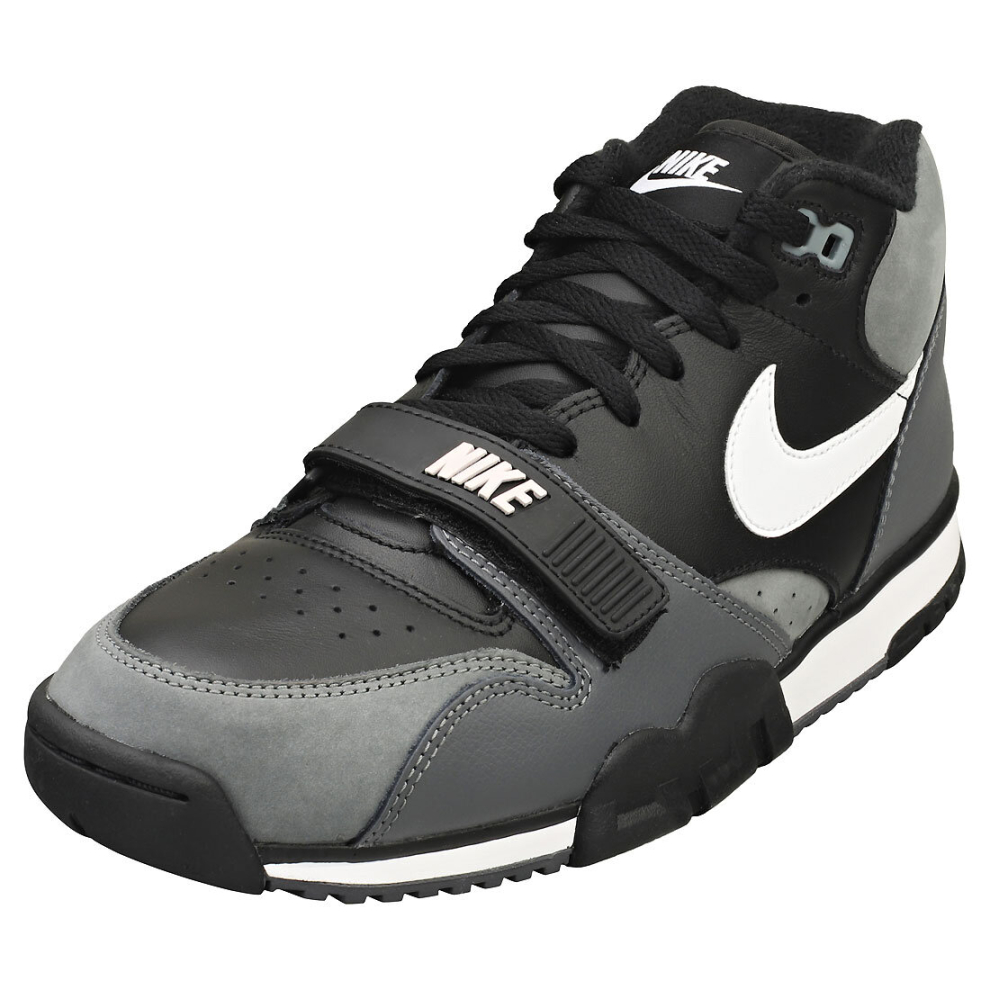 (7) Nike Air Trainer 1 Mens Fashion Trainers in Black Grey