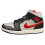 Nike (38) Nike AIR JORDAN 1 MID Damen Sneaker Schwarz Grau 3