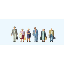 Travellers (6) British OO Scale Figure Set