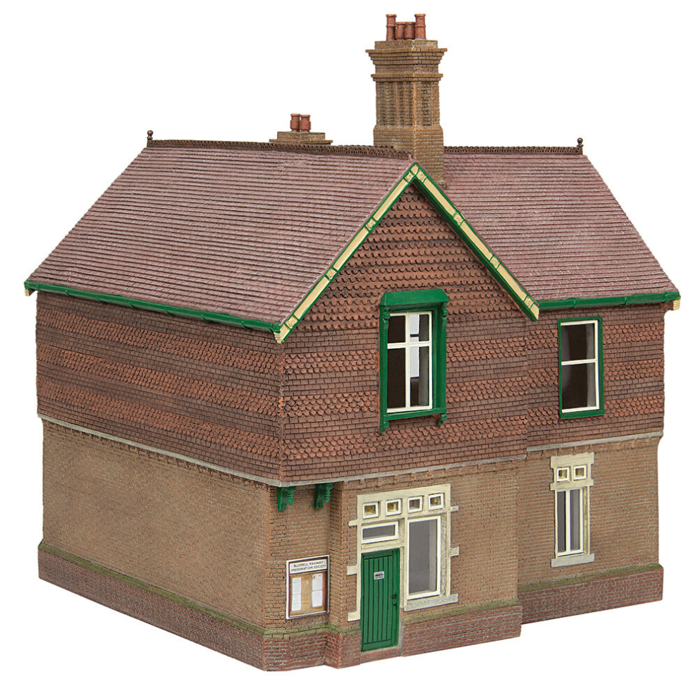 Scenecraft Bluebell Railway Booking Office (Pre-Built)