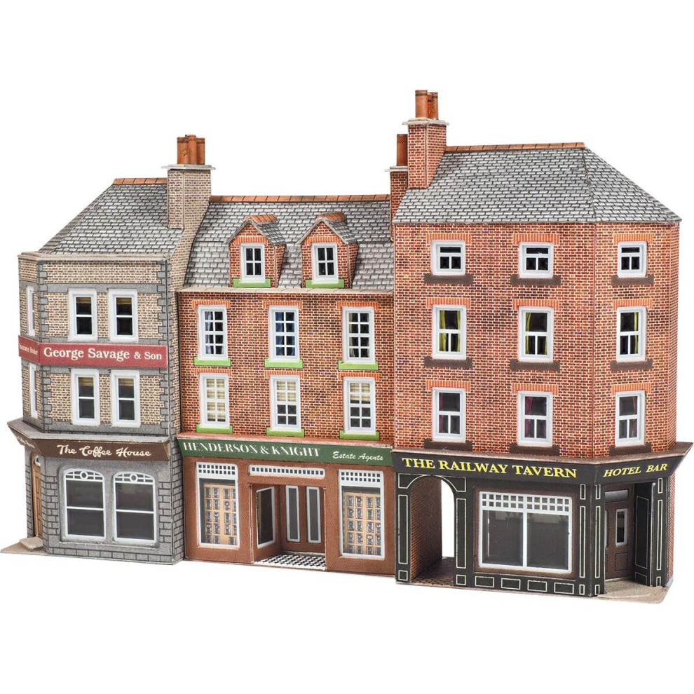 Low Relief Pub & Shops Card Kit