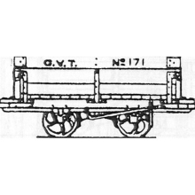 Glyn Valley Tramway 4t Mineral Wagon Kit (5)